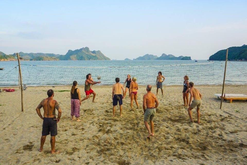 Woodstock Beach Camp Hien Hao Bagian luar foto